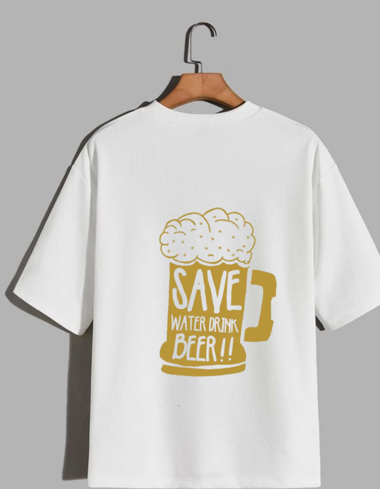 SAVE WATER DRINK BEER TEE