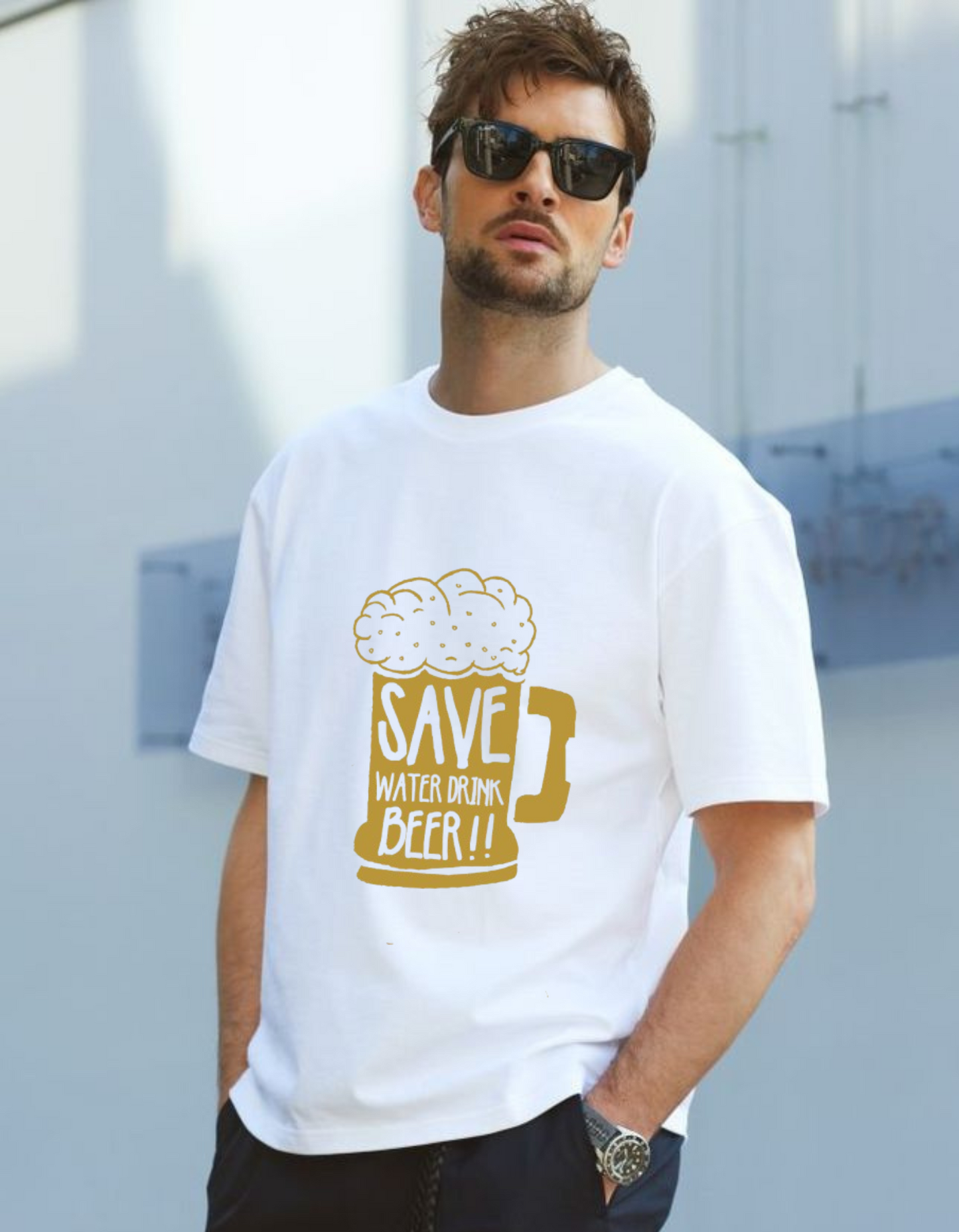 SAVE WATER DRINK BEER TEE