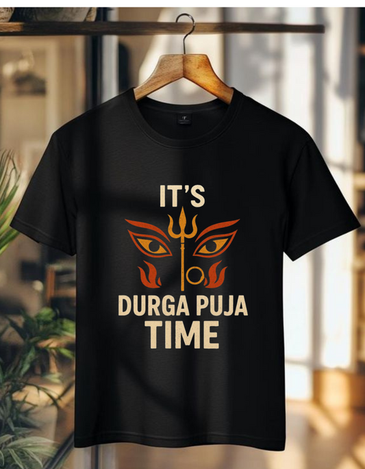 Unisex Classic It's durga puja time tee