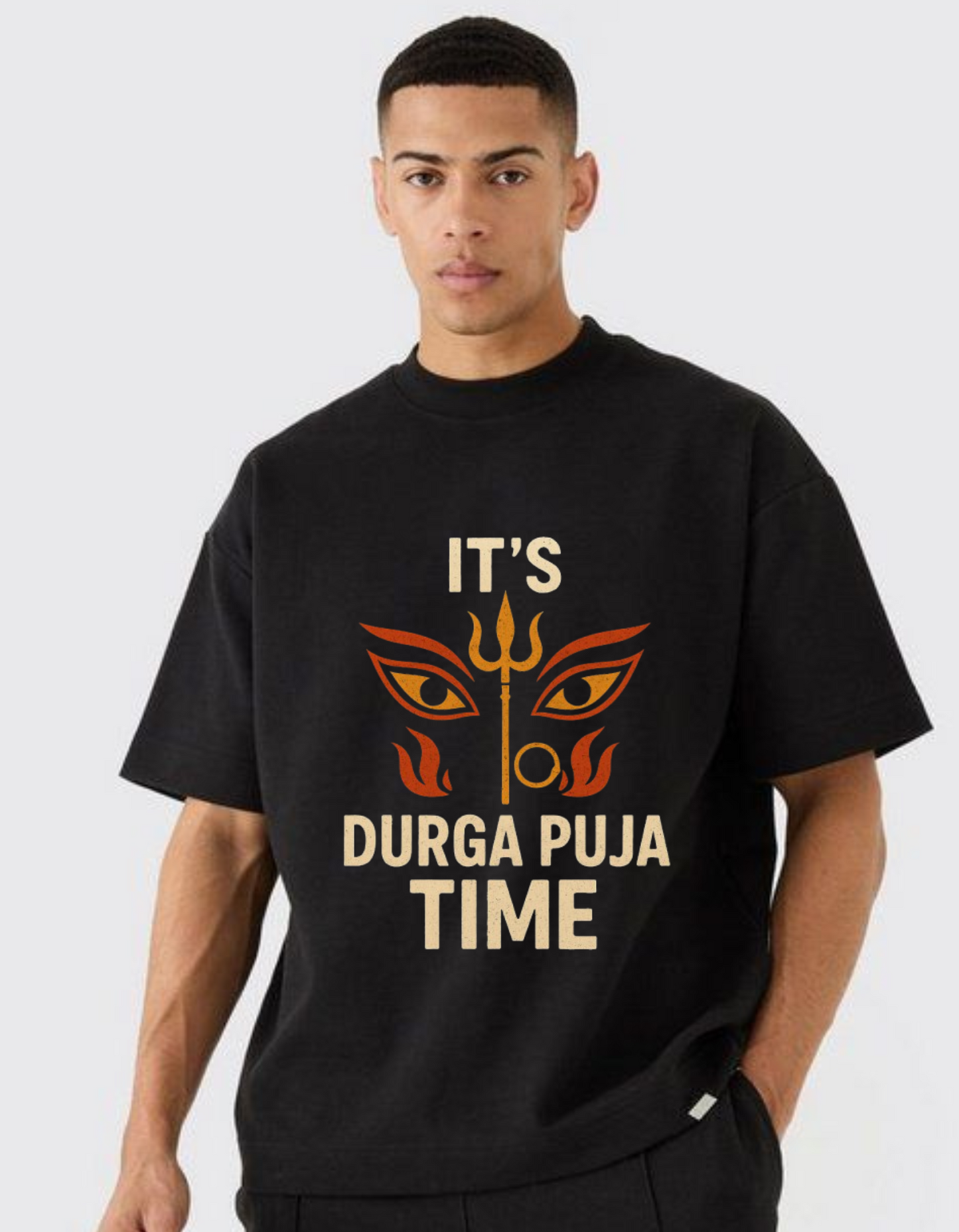 Unisex Classic It's durga puja time tee