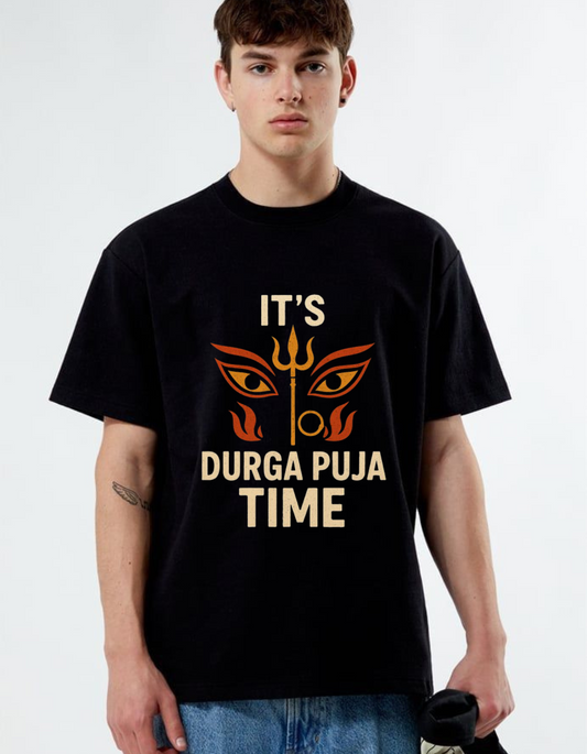 Unisex Classic It's durga puja time tee
