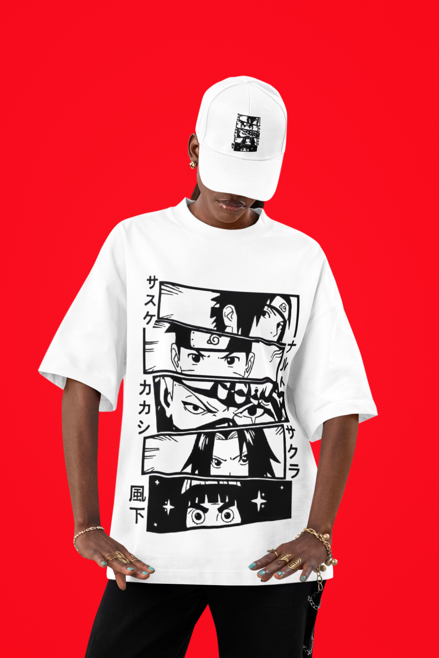 Unisex Oversized Standard T-Shirt Anime